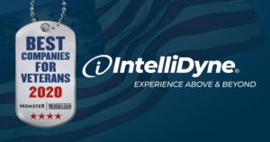 IntelliDyne named 2020 Top 10 Companies for Veterans