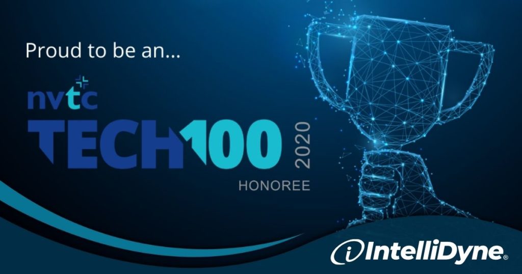 IntelliDyne NVTC Tech 100 Honoree graphic image