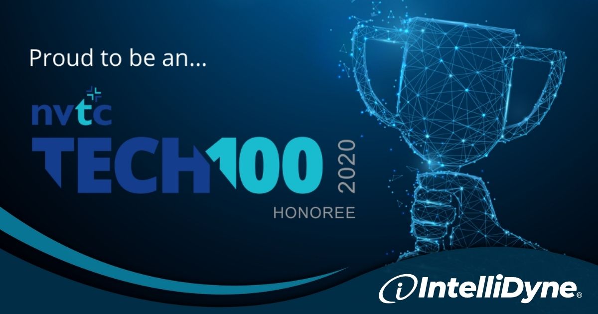 IntelliDyne NVTC Tech 100 Honoree graphic image