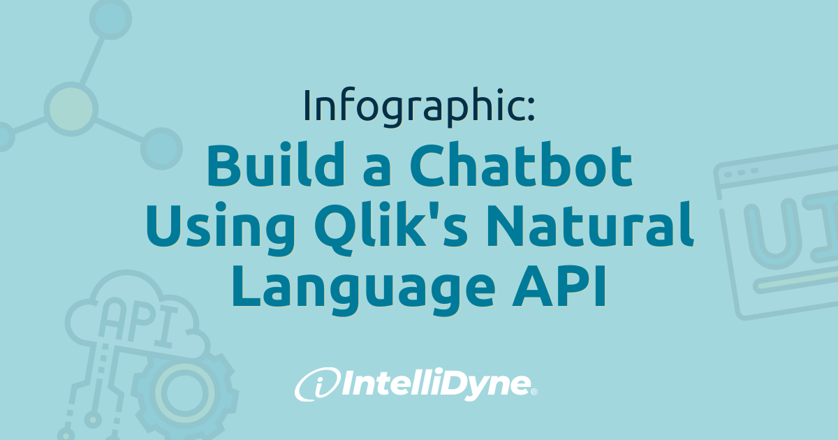 Infographic: Building a Chatbot Using Qlik's Natural Language API