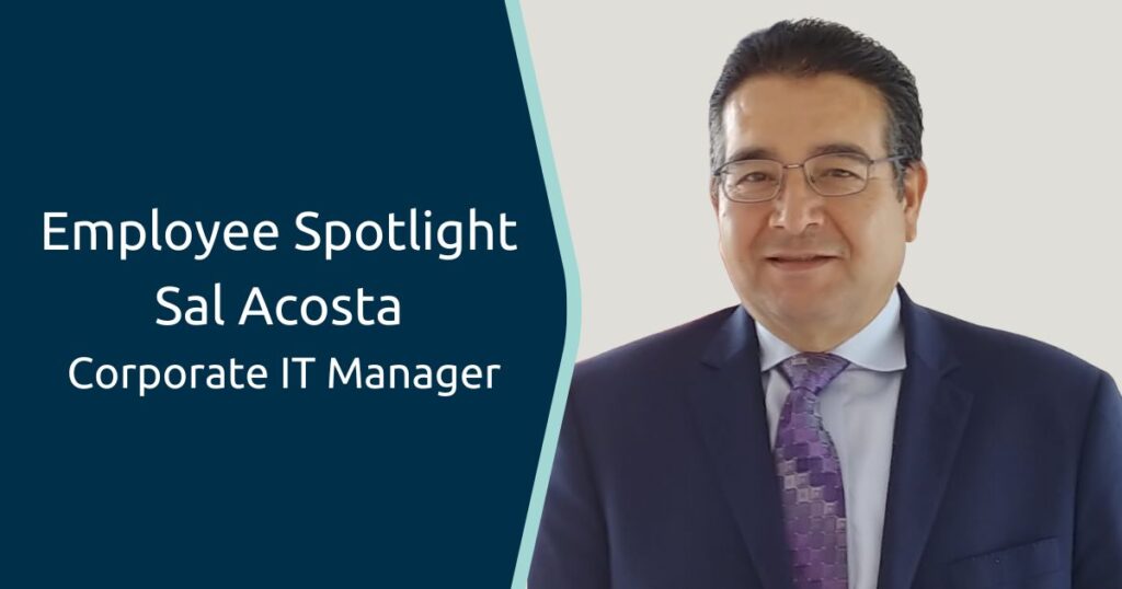 IntelliDyne Corporate IT Manager, Sal Acosta