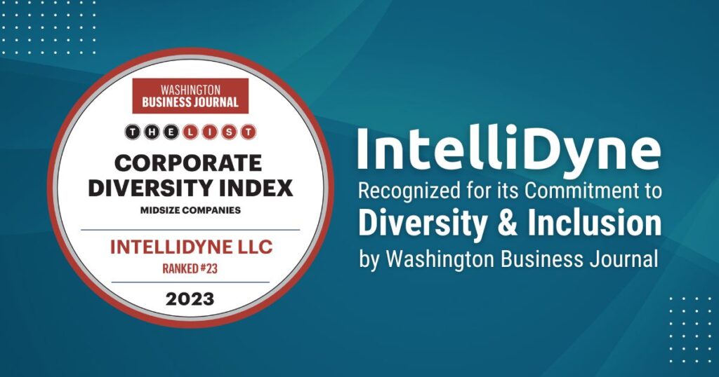 IntelliDyne named to Washington Business Journal Diversity Index List