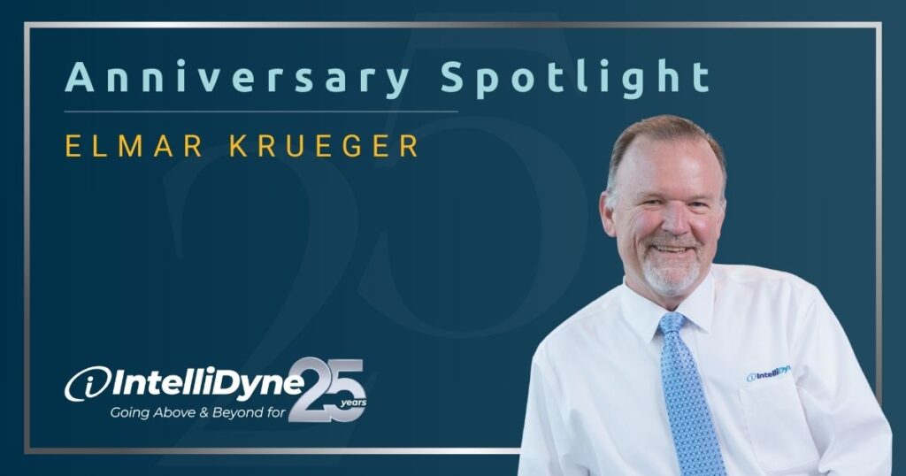 IntelliDyne 25th Anniversary Employee Spotlight Elmar Krueger