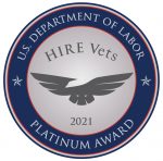 HIRE Vets Platinum Medallion